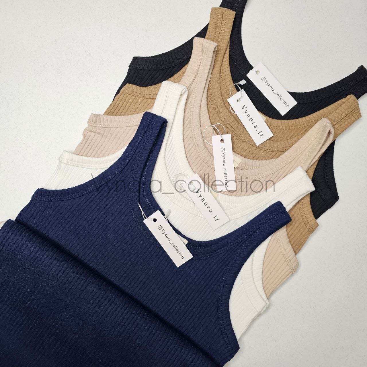 تاپ یقه گرد کبریتی